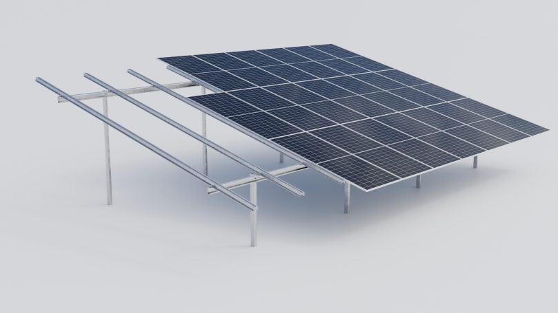 Unterstellkonstruktion von MEISER Solar
