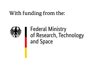 With funding from the German Federal Ministry of Research, Technology and Space